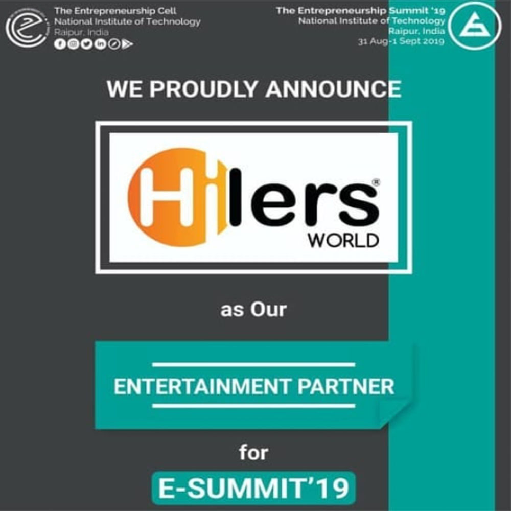 Proud Entertainment Partner for E-Summit'19